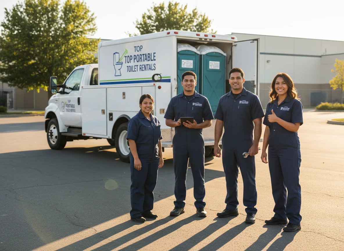 Short Term Porta Potty Rental company in Camden, MS